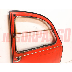 PORTA PORTIERA ANTERIORE DESTRA VETRO PANNELLO MANIGLIA CITROEN 2 CV CAVALLI