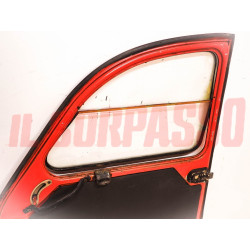 PORTA PORTIERA ANTERIORE DESTRA VETRO PANNELLO MANIGLIA CITROEN 2 CV CAVALLI