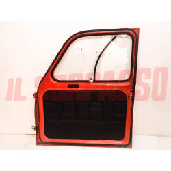 PORTA PORTIERA ANTERIORE DESTRA VETRI SCORREVOLI PANNELLO MANIGLIA RENAULT 4 R4