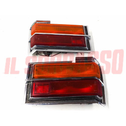 FANALI FARI POSTERIORI DESTRO + SINISTRO FIAT 130 BERLINA ORIGINALI STARS