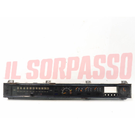 STRUMENTO CONTACHILOMETRI CONTAGIRI OROLOGIO CRUSCOTTO FIAT 130 BERLINA ORIGINAL