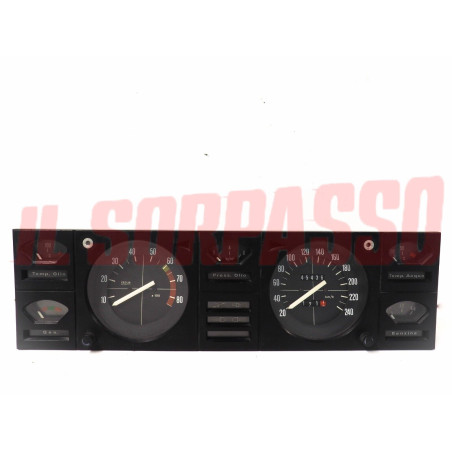 STRUMENTO CONTACHILOMETRI CONTAGIRI CRUSCOTTO FIAT 130 COUPE ORIGINALE