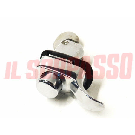 PULSANTE CROMATO SERRATURA COFANO POSTERIOR VOLKSWAGEN MAGGIOLONE BERLINA CABRIO