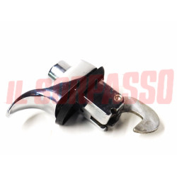 PULSANTE CROMATO SERRATURA COFANO POSTERIOR VOLKSWAGEN MAGGIOLONE BERLINA CABRIO