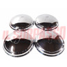 COPPE RUOTA BORCHIE CERCHI INNOCENTI SPIDER AUSTIN A40 2 SERIE ORIGINALI