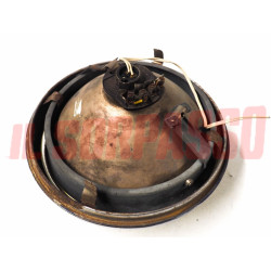 GRUPPO OTTICO FANALE FARO CORNICE SEDE FIAT 1500 6 CILINDRI ORIGINALE