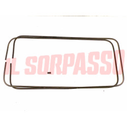 PROFILI RASAVETRI PORTE LATERALI + 2 COPRI GIUNTI FIAT 900 E PANORAMA ORIGINALI