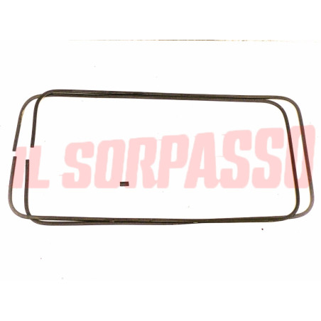 PROFILI RASAVETRI PORTE LATERALI + 2 COPRI GIUNTI FIAT 900 E PANORAMA ORIGINALI