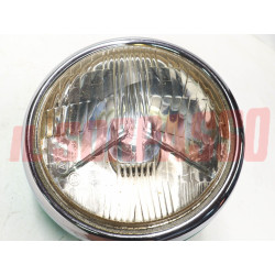 GRUPPO OTTICO FANALE FARO CORNICE TRATTORE ANNI 60 70 ORIGINALE SIEM