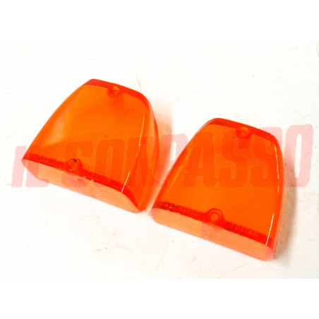 PLASTICHE FANALI FARI POSTERIORI ARANCIO FIAT 1400 - 1900 BERLINA ALTISSIMO