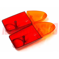 PLASTICHE FANALI FARI POSTERIORI FIAT TOPOLINO BELVEDERE MODIFICA MORRA