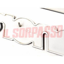 SCRITTA SIGLA PORTELLONE POSTERIORE + COFANO FIAT 900 E PANORAMA  ORIGINALE