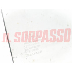 VETRO SCENDENTE PORTA ANTERIORE DESTRO MASERATI BITURBO 420 QUATTROPORTE VERDE