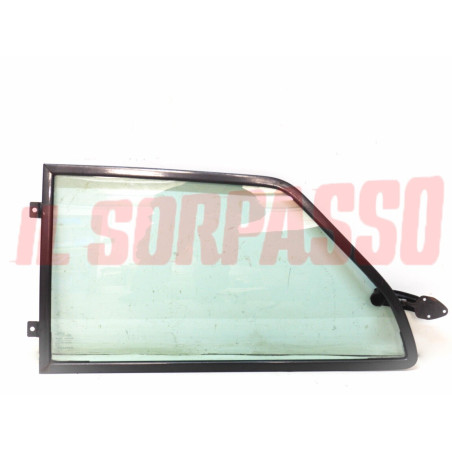 VETRO VOLETTO POSTERIORE SINISTRO MANIGLIA CORNICE SANA MASERATI BITURBO VERDE