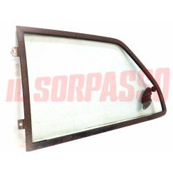VETRO VOLETTO POSTERIOR SINISTRO MANIGLIA CORNICE USURATA MASERATI BITURBO VERDE