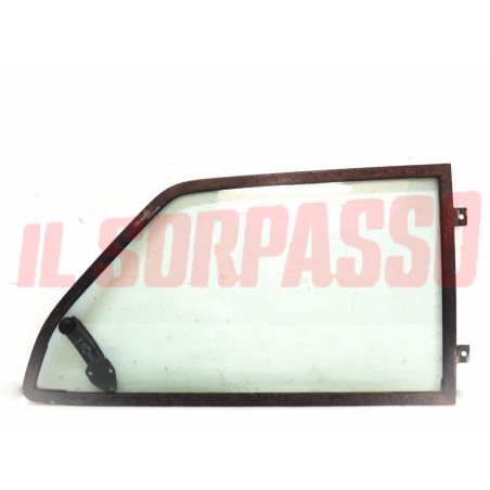 VETRO VOLETTO POSTERIORE DESTRO MANIGLIA CORNICE USURATA MASERATI BITURBO VERDE