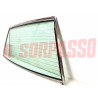 VETRO LUNOTTO POSTERIORE CORNICE CON SBRINATORE MASERATI BITURBO ORIGINALE VERDE
