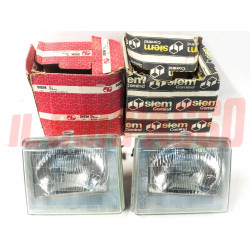 FANALI FARI GRUPPI OTTICI DESTRO + SINISTRO FIAT 127 3 SERIE ORIGINALI SIEM