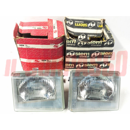 FANALI FARI GRUPPI OTTICI DESTRO + SINISTRO FIAT 127 3 SERIE ORIGINALI SIEM
