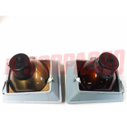 FANALI FARI GRUPPI OTTICI DESTRO + SINISTRO FIAT 127 3 SERIE ORIGINALI SIEM