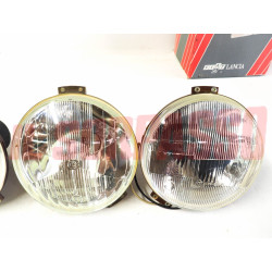 GRUPPI OTTICI FANALI FARI LANCIA BETA COUPE  SPIDER ULTIMA SERIE ORIGINALI CIBIE