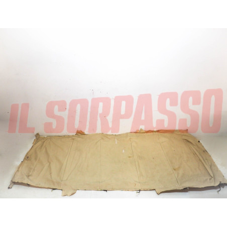 CIELO STOFFA PADIGLIONE TETTO INTERNO + ARCHI FERRI FIAT 900 E PANORAMA PULMINO