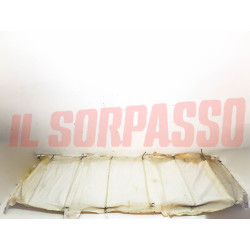 CIELO STOFFA PADIGLIONE TETTO INTERNO + ARCHI FERRI FIAT 900 E PANORAMA PULMINO