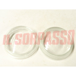 VETRI INTERNI GRUPPI OTTICI FANALI FIAT 1100 103 E TV CAMPAGNOLA CARELLO NOS