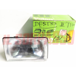 GRUPPO OTTICO FANALE FARO DESTRO FIAT 131 SUPERMIRAFIORI + ARGENTA ELMA