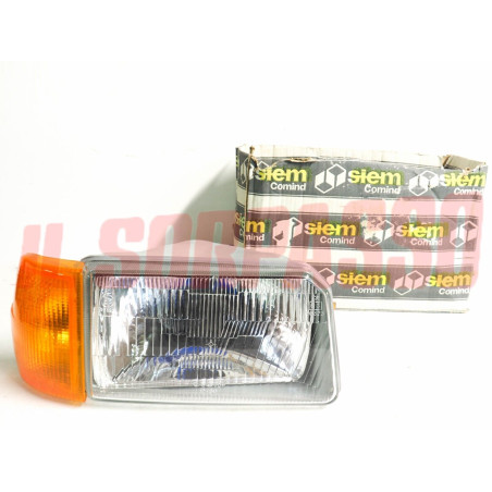 GRUPPO OTTICO FANALE FARO DESTRO + FRECCIA ALFA ROMEO ALFA SUD 3 SERIE SIEM