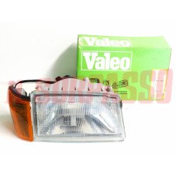 GRUPPO OTTICO FANALE FARO DESTRO + FRECCIA ARANCIO FIAT UNO TURBO 2 SERIE VALEO