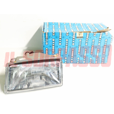 GRUPPO OTTICO FANALE FARO SINISTRO FIAT UNO TURBO 2 SERIE ORIGINALE CARELLO