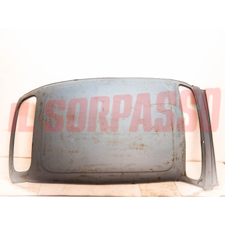 TETTO PADIGLIONE CIELO GIRO PARABREZZA LUNOTTO FIAT 600 D - 750 ORIGINALE