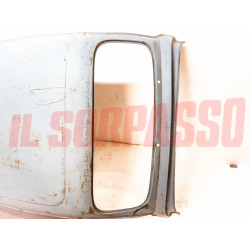 TETTO PADIGLIONE CIELO GIRO PARABREZZA LUNOTTO FIAT 600 D - 750 ORIGINALE