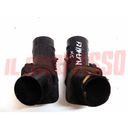 BOCCHETTE AREAZIONE CRUSCOTTO FIAT 500 F L R GIARDINIERA ORIGINALI IN METALLO