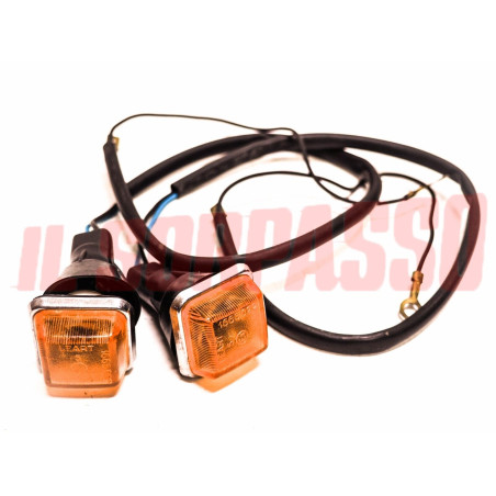FANALINI FRECCE LATERALI + CAVI ALFA ROMEO ALFETTA BERLINA GT GTV