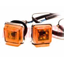 FANALINI FRECCE LATERALI + CAVI ALFA ROMEO ALFETTA BERLINA GT GTV