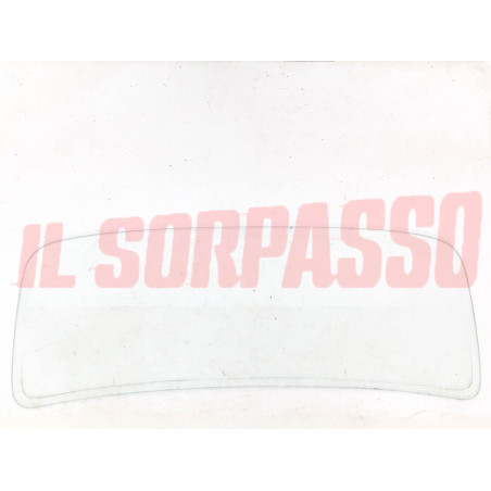 VETRO PARABREZZA ANTERIORE CON GRAFFI FIAT TOPOLINO 500 A B C  BELVEDERE SECURIT