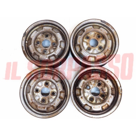 CERCHI RUOTA LANCIA FLAVIA BERLINA ORIGINALI FERGAT 5  X 14