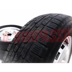 CERCHI RUOTA + GOMME FIRESTONE FIAT 900 E PANORAMA FURGONE CORIASCO 4,5 X 13
