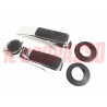 MANIGLIA ALZAVETRO  + APRIPORTA + ROSETTE A.R GIULIA GT DUETTO 2 SERIE ORIGINALI
