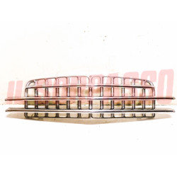 MASCHERINA GRIGLIA FRONTALE + BAFFI FIAT 1400 BERLINA CABRIO ORIGINALE