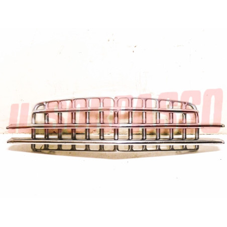 MASCHERINA GRIGLIA FRONTALE + BAFFI FIAT 1400 BERLINA CABRIO ORIGINALE