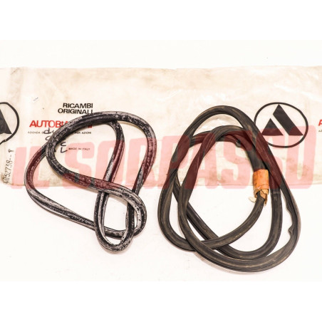 GUARNIZIONE VETRO PARABREZZA + LUNOTTO FIAT 500 GIARDINIERA ORIGINALI