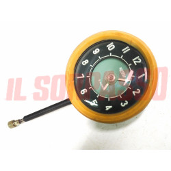 STRUMENTO OROLOGIO METRON 8 GIORNI CRUSCOTTO LANCIA AURELIA B20 B21 B22 ORIGINAL