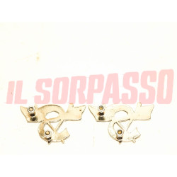 STEMMI FREGI PARAFANGHI ANTERIORI DESTRO SINISTRO FIAT 500 SCIONERI SAVIGLIANO