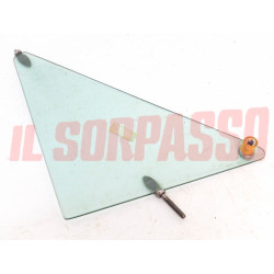 VETRO DEFLETTORE SINISTRO VERDE FIAT 124 SPORT COUPE 2 3 SERIE ORIGINALE