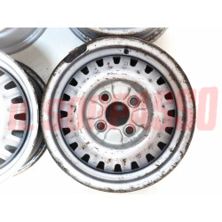 4 CERCHI RUOTA ALFA ROMEO ALFETTA + GIULIETTA ORIGINALI 5,5x13
