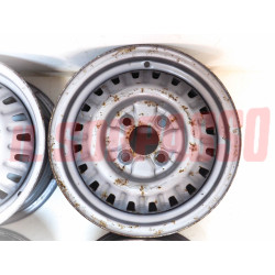 4 CERCHI RUOTA ALFA ROMEO ALFETTA + GIULIETTA ORIGINALI 5,5x13