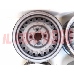 4 CERCHI RUOTA ALFA ROMEO ALFETTA + GIULIETTA ORIGINALI 5,5x13